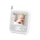 Lionelo - Videofon Babyline 7.1  Cu melodii Cu lampa inclusa