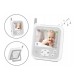 Lionelo - Videofon Babyline 7.1  Cu melodii Cu lampa inclusa