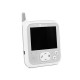 Lionelo - Videofon Babyline 7.1  Cu melodii Cu lampa inclusa