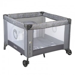 Lionelo - Tarc de joaca Lene Cu roti Cu intrare laterala cu fermoar 100 x 100 cm Conform cu standardul europeane de securitate E