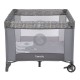 Lionelo - Tarc de joaca Lene Cu roti Cu intrare laterala cu fermoar 100 x 100 cm Conform cu standardul europeane de securitate E