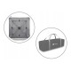 Lionelo - Tarc de joaca Lene Cu roti Cu intrare laterala cu fermoar 100 x 100 cm Conform cu standardul europeane de securitate E