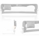 Lionelo - Bariera protectie pat Eva  Cu buzunar accesorii 150x35 cm Conform cu standardul european de securitate BS7072 Gri