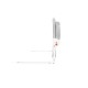 Lionelo - Bariera protectie pat Eva  Cu buzunar accesorii 150x35 cm Conform cu standardul european de securitate BS7072 Gri