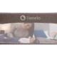 Lionelo - Bariera protectie pat Eva  Cu buzunar accesorii 150x35 cm Conform cu standardul european de securitate BS7072 Gri
