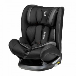 Lionelo - Scaun auto Oliver Carbon Spatar reglabil Protectie laterala Top Tether 9-36 Kg cu Isofix Conform cu standardul europea