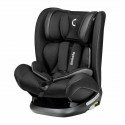 Lionelo - Scaun auto Oliver Carbon Spatar reglabil Protectie laterala Top Tether 9-36 Kg cu Isofix Conform cu standardul europea