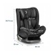 Lionelo - Scaun auto Oliver Carbon Spatar reglabil Protectie laterala Top Tether 9-36 Kg cu Isofix Conform cu standardul europea