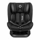 Lionelo - Scaun auto Oliver Carbon Spatar reglabil Protectie laterala Top Tether 9-36 Kg cu Isofix Conform cu standardul europea