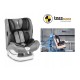 Lionelo - Scaun auto Oliver Stone Spatar reglabil Protectie laterala Top Tether 9-36 Kg cu Isofix Conform cu standardul european