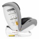 Lionelo - Scaun auto Oliver Stone Spatar reglabil Protectie laterala Top Tether 9-36 Kg cu Isofix Conform cu standardul european