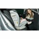 Lionelo - Scaun auto Oliver Stone Spatar reglabil Protectie laterala Top Tether 9-36 Kg cu Isofix Conform cu standardul european