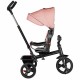 Lionelo - Tricicleta Haari Suport picioare Control al directiei Scaun reversibil Rotire 360 grade Pliabila Conform cu standardul
