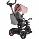 Lionelo - Tricicleta Haari Suport picioare Control al directiei Scaun reversibil Rotire 360 grade Pliabila Conform cu standardul