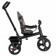 Lionelo - Tricicleta Haari Suport picioare Control al directiei Scaun reversibil Rotire 360 grade Pliabila Conform cu standardul