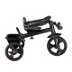 Lionelo - Tricicleta Haari Suport picioare Control al directiei Scaun reversibil Rotire 360 grade Pliabila Conform cu standardul