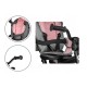 Lionelo - Tricicleta Haari Suport picioare Control al directiei Scaun reversibil Rotire 360 grade Pliabila Conform cu standardul