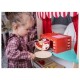 Joueco - Cuptor pizza din lemn certificat FSC 28x16.5 cm 3 ani+ 25 piese Multicolor