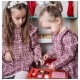 Joueco - Cuptor pizza din lemn certificat FSC 28x16.5 cm 3 ani+ 25 piese Multicolor
