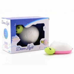 Happy World - Lampa de veghe testoasa cu sunete si lumini