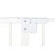 Qmini - Poarta siguranta Thor 74 - 109.4 cm Inchidere automata Sistem dublu de blocare Otel Garantie extinsa:3 ani ASTM1004 si E