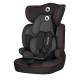 Lionelo - Scaun auto Levi One Sporty Spatar detasabil 9-36 Kg Conform cu standardul european de securitate ECE R44/04 Negru