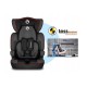 Lionelo - Scaun auto Levi One Sporty Spatar detasabil 9-36 Kg Conform cu standardul european de securitate ECE R44/04 Negru