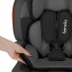 Lionelo - Scaun auto Levi One Sporty Spatar detasabil 9-36 Kg Conform cu standardul european de securitate ECE R44/04 Negru