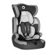 Lionelo - Scaun auto Levi One Spatar detasabil 9-36 Kg Conform cu standardul european de securitate ECE R44/04 Gri