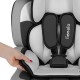 Lionelo - Scaun auto Levi One Spatar detasabil 9-36 Kg Conform cu standardul european de securitate ECE R44/04 Gri