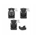 Lionelo - Scaun auto Levi One Spatar detasabil 9-36 Kg Conform cu standardul european de securitate ECE R44/04 Negru