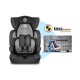 Lionelo - Scaun auto Levi One Spatar detasabil 9-36 Kg Conform cu standardul european de securitate ECE R44/04 Negru