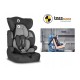 Lionelo - Scaun auto Levi One Spatar detasabil 9-36 Kg Conform cu standardul european de securitate ECE R44/04 Negru