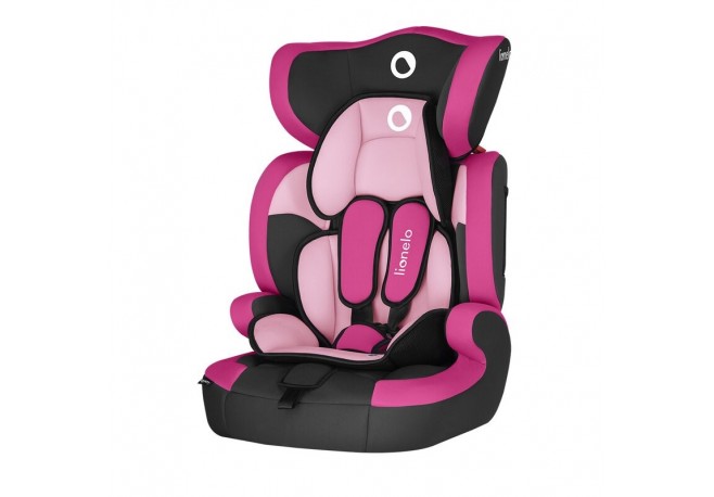 Lionelo - Scaun auto Levi One Candy Spatar detasabil 9-36 Kg Conform cu standardul european de securitate ECE R44/04 Roz