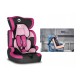 Lionelo - Scaun auto Levi One Candy Spatar detasabil 9-36 Kg Conform cu standardul european de securitate ECE R44/04 Roz