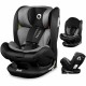 Lionelo - Scaun auto Bastiaan RWF Pozitie de somn Protectie laterala Rotire 360 grade 0-36 Kg Cu Isofix si Centura Top Tether Co
