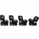 Lionelo - Scaun auto Bastiaan RWF Pozitie de somn Protectie laterala Rotire 360 grade 0-36 Kg Cu Isofix si Centura Top Tether Co