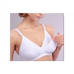 Qmini - Sutien pentru alaptat 80C Alb