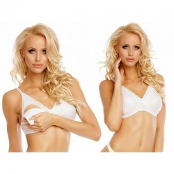 Qmini - Sutien pentru alaptat 85B Alb