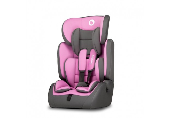 Lionelo - Scaun auto Levi Simple Candy 9-36 Kg Conform cu standardul european de securitate ECE R44/04 Roz