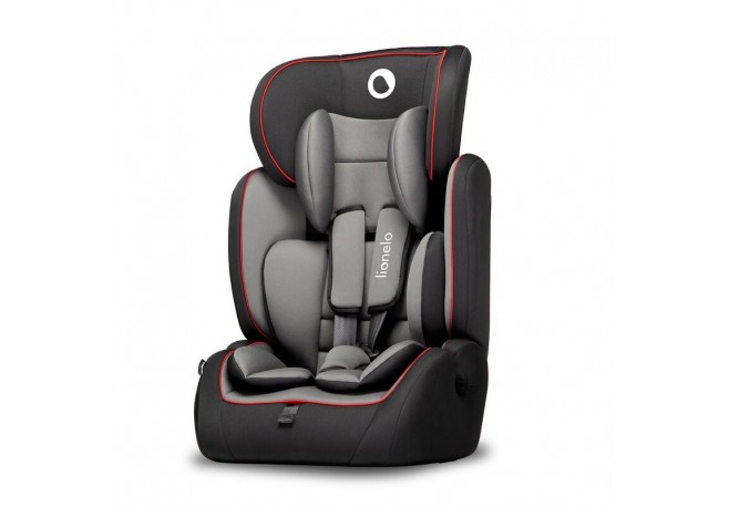 Lionelo - Scaun auto Levi Simple Sporty 9-36 Kg Conform cu standardul european de securitate ECE R44/04 Negru