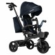 Lionelo - Tricicleta Kori Cu suport de picioare Control al directiei Scaun reversibil Rotire 360 grade Pliabila Conform cu stand