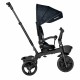 Lionelo - Tricicleta Kori Cu suport de picioare Control al directiei Scaun reversibil Rotire 360 grade Pliabila Conform cu stand