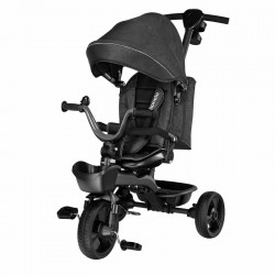 Lionelo - Tricicleta Kori Cu suport de picioare Control al directiei Scaun reversibil Rotire 360 grade Pliabila Conform cu stand