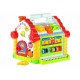 Hola Toys - Casuta educativa Happy House Cu sortator si pian