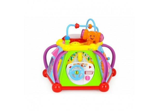 Lean Toys - Centru de activitati bebelusi Little Joy Box
