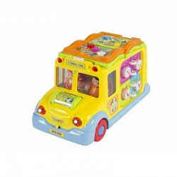 Hola Toys - Masina interactiva cu activitati cu lumini si sunete