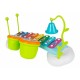 Hola Toys - Jucarie bebelusi Xilofon cu doua tobe