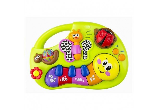 Hola Toys - Jucarie pian muzical si luminos