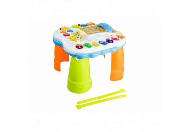 Lean Toys - Masuta de activitati cu telefon pentru copii